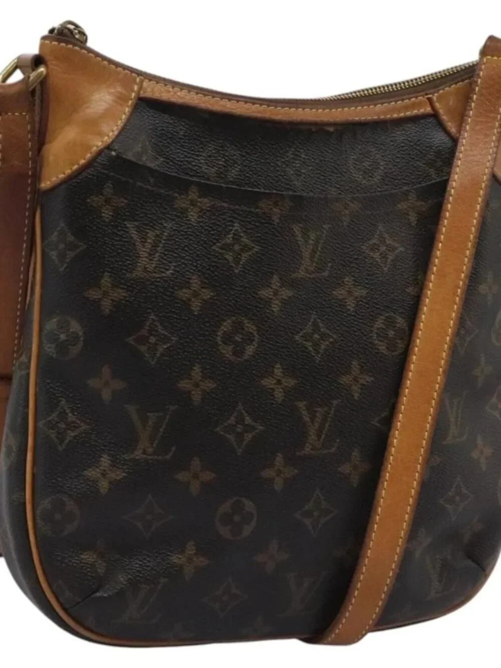 LOUIS VUITTON Monogram Odeon PM Shoulder Bag M56390 LV Auth